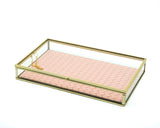 GLASS JEWELLERY TRAY