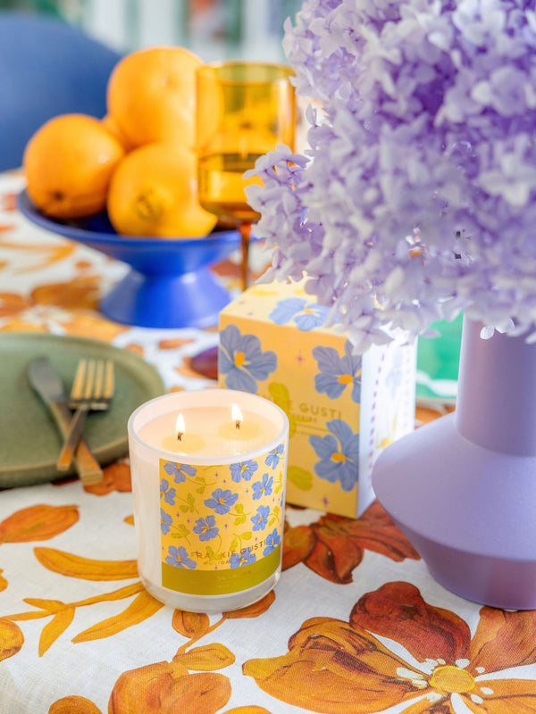 HOLIDAY SERIES CANDLE - BASIL & MELON