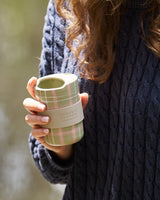 CATS PYJAMAS TRAVEL MUG - SAGE & BLUSH