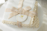 CLASSIC MUSLIN BLANKET - WHITE
