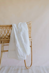 CLASSIC MUSLIN BLANKET - WHITE