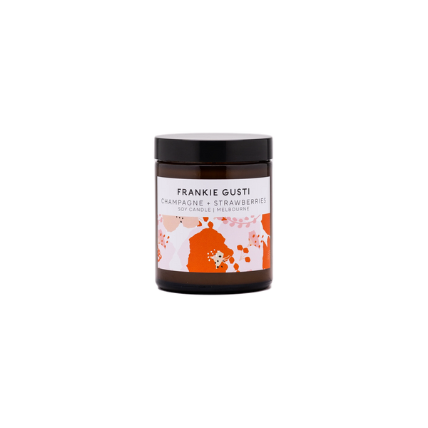 CHAMPAGNE & STRAWBERRIES CANDLE