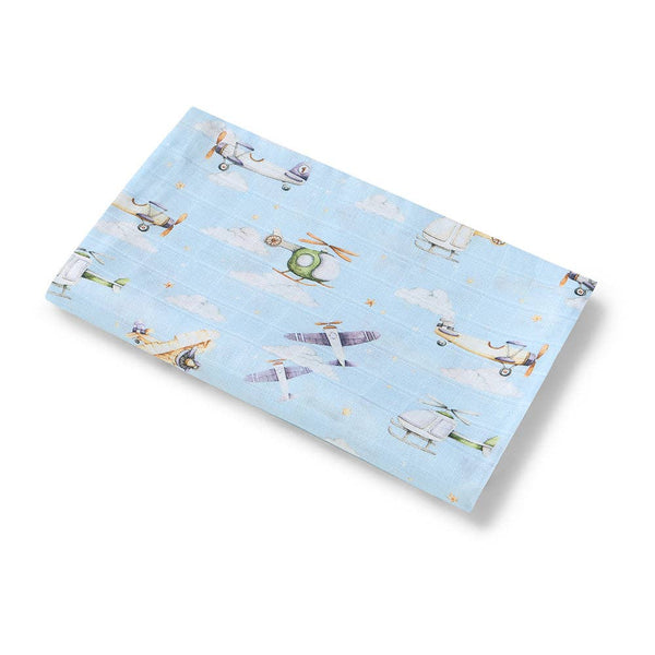 TAKING FLIGHT ORGANIC MUSLIN WRAP
