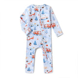 TO THE RESCUE ORGANIC ZIP ROMPER
