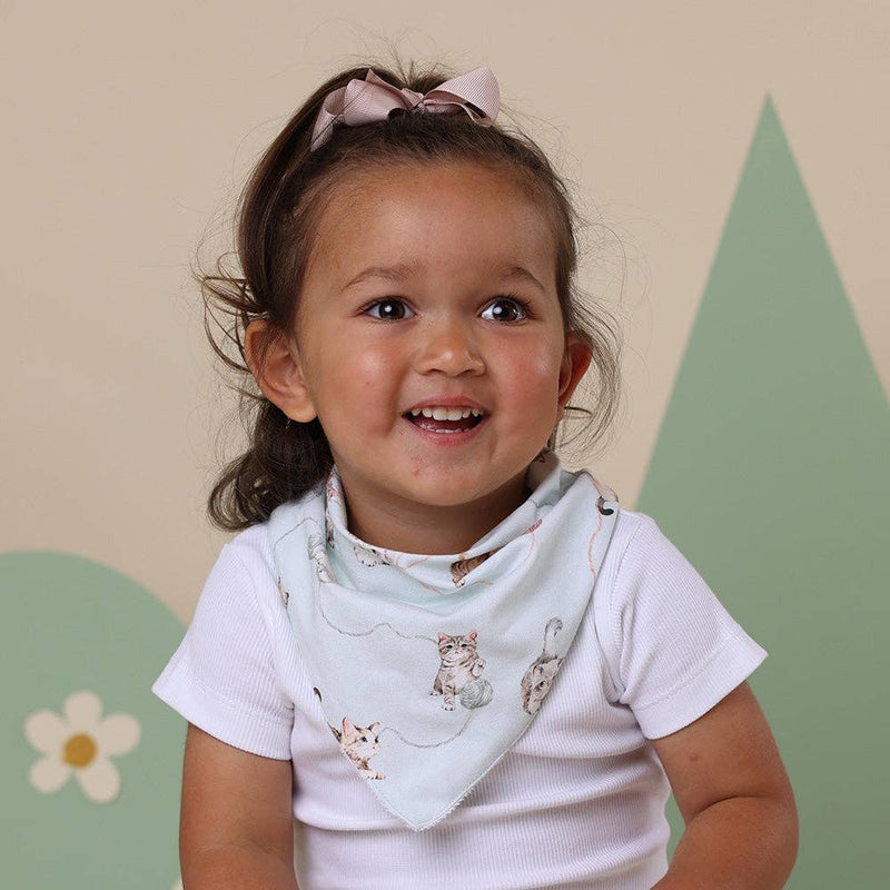 KITTENS ORGANIC DRIBBLE BIB