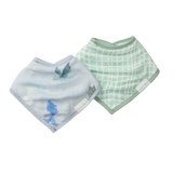Loulou Lollipop Bandana Bib Set 2 Pack Magical Dragons