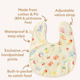 BEACH FUN WATERPROOF SNUGGLE BIB