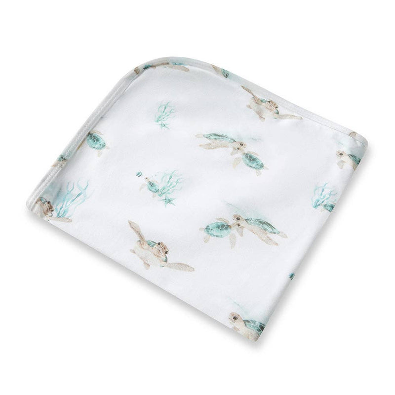 TURTLE ORGANIC STRETCH WRAP & BEANIE SET