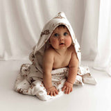 HOODED BABY TOWEL - KOALA