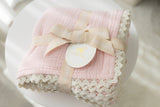 CLASSIC MUSLIN BLANKET - SOFT PINK
