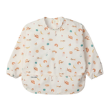 Loulou Lollipop Long Sleeve Bib French Breakfast