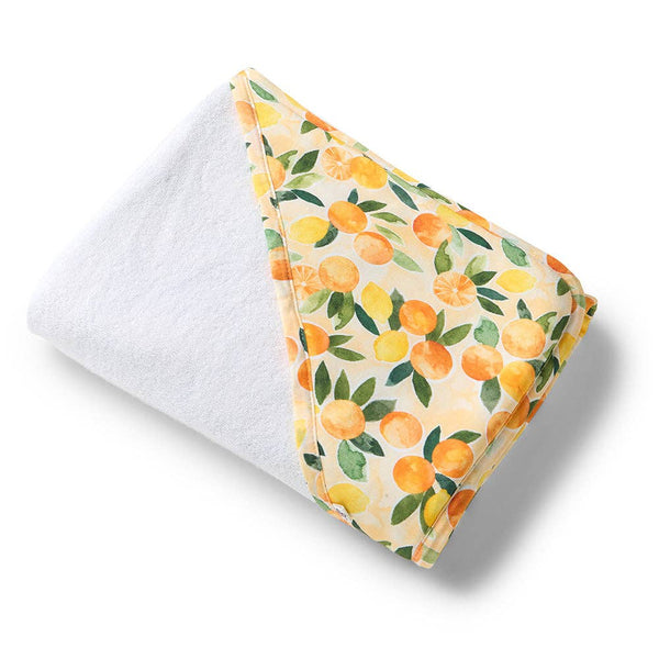 SUNNY CITRUS ORGANIC BABY TOWEL