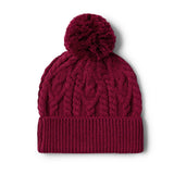 RASPBERRY ORGANIC KNIT BEANIE