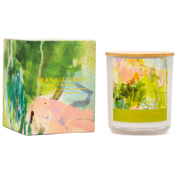 PISTACHIO & SALTED COCONUT ARTIST SERIES CANDLE