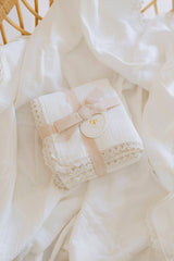 CLASSIC MUSLIN BLANKET - WHITE