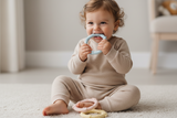 Loulou Lollipop Teething Ring Set Pastel