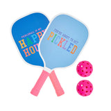 PICKLEBALL SET - BLUE 4PC