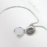 CHARA LOCKET - SILVER & MALACHITE
