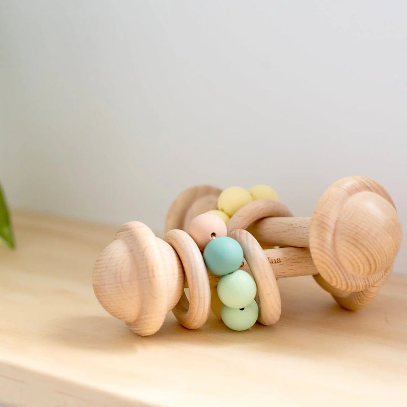 Bab Fall Rattle BEECHWOOD BABY RATTLE – Bird and Bay