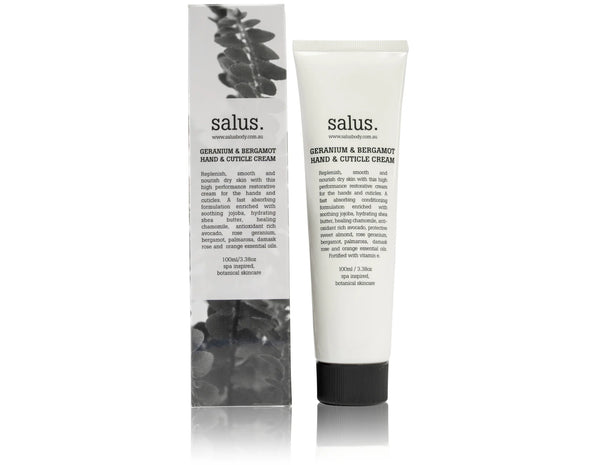 GERANIUM & BERGAMOT HAND & CUTICLE CREAM