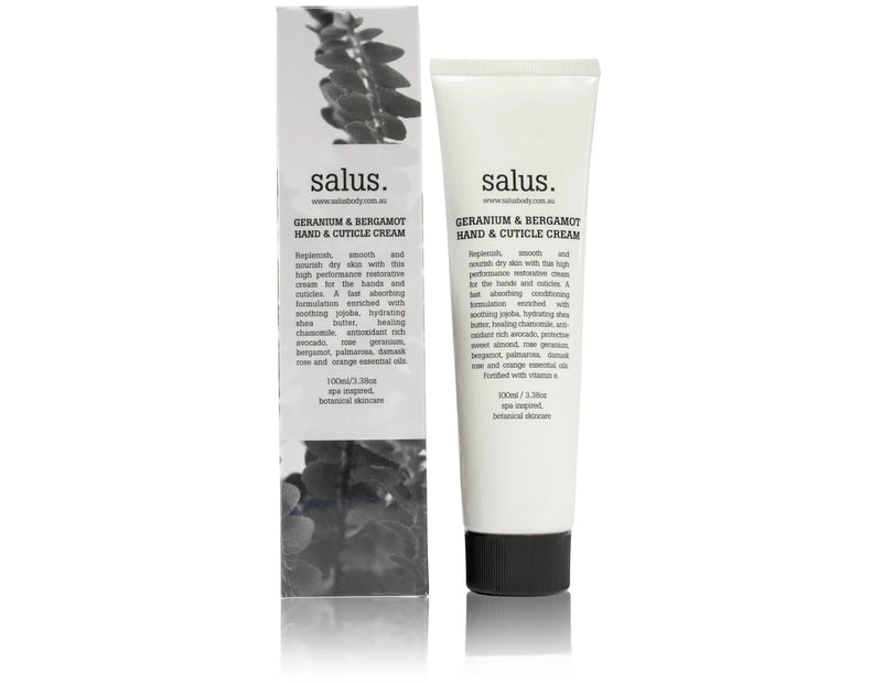 GERANIUM & BERGAMOT HAND & CUTICLE CREAM