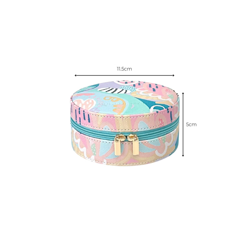 ROUND JEWELLERY CASE - HAVEN