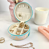 ROUND JEWELLERY CASE - HAVEN