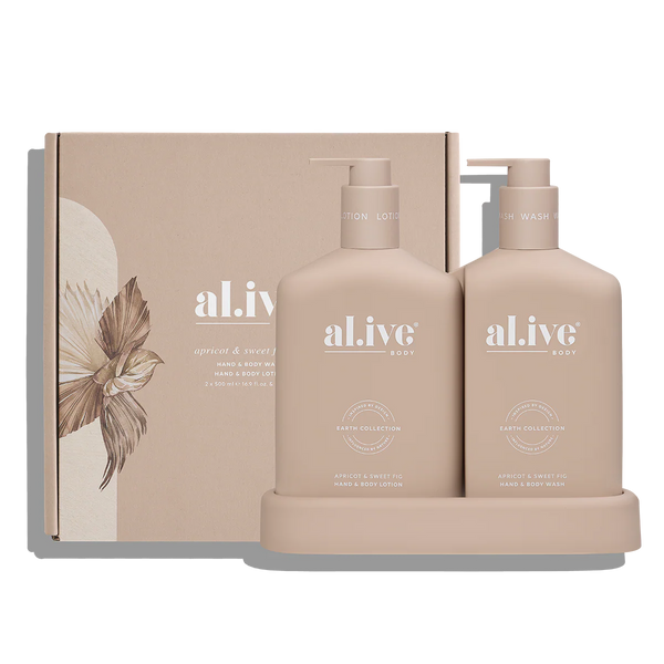 WASH & LOTION DUO - APRICOT & SWEET FIG
