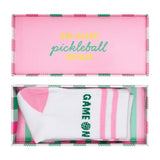 BOXED SOCKS - PICKLEBALL GAME ON