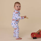 TO THE RESCUE ORGANIC ZIP ROMPER
