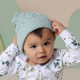SAGE ORGANIC KNIT BEANIE