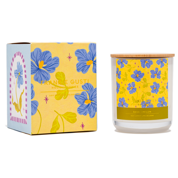 HOLIDAY SERIES CANDLE - BASIL & MELON