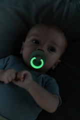 BIBS Glow Dummies Sage/Cloud Round 2 pack