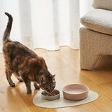 CERAMIC PET BOWL - SMALL - VARIOUS COLOURS