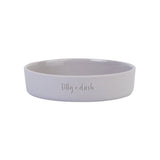 CERAMIC PET BOWL - SMALL - VARIOUS COLOURS