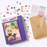 1000 PIECE PUZZLE WITH GEMS - BOLD BRAVE BRILLIANT
