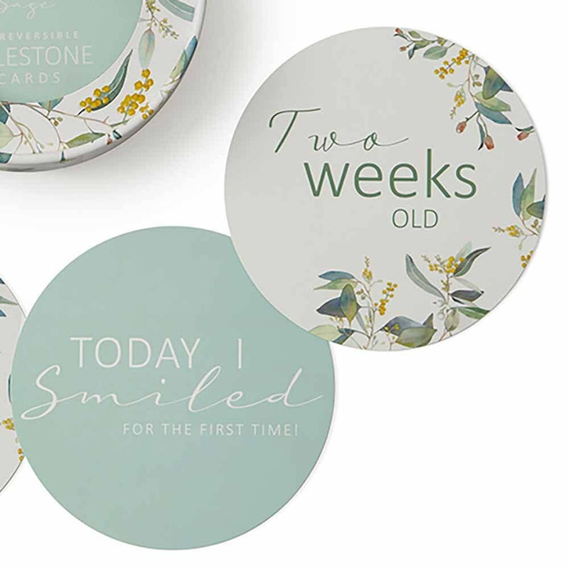 MILESTONE CARDS - EUCALYPT & SAGE