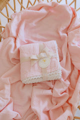 CLASSIC MUSLIN BLANKET - SOFT PINK