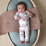 FARM ORGANIC ZIP ROMPER