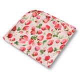 STRAWBERRY ORGANIC STRETCH WRAP & TOPKNOT SET