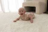 BREEZY KNIT ROMPER - BISCOTTI