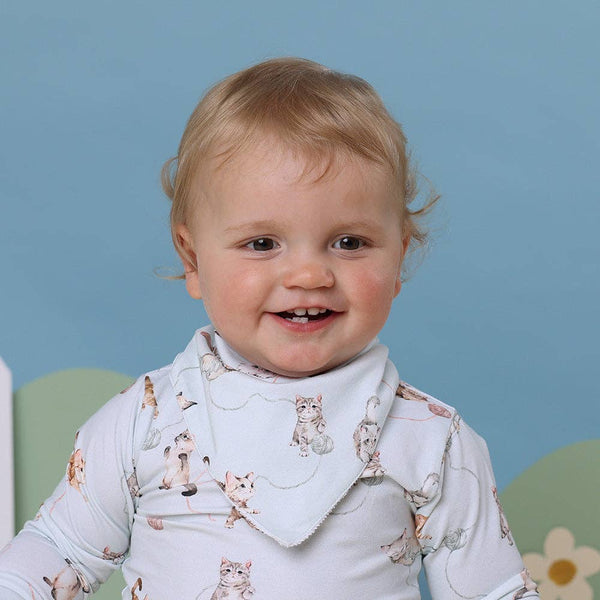 KITTENS ORGANIC DRIBBLE BIB