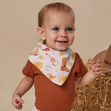 Cowboys Organic Dribble Bib