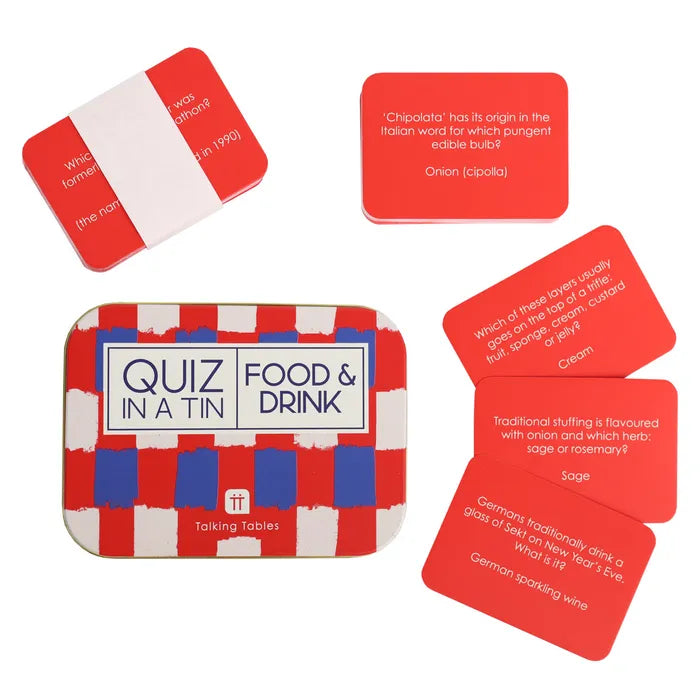 QUIZ IN A TIN - FOOD & DRINK
