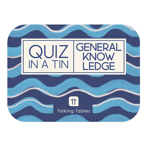 QUIZ IN A TIN - GENERAL KNOWLEDGE