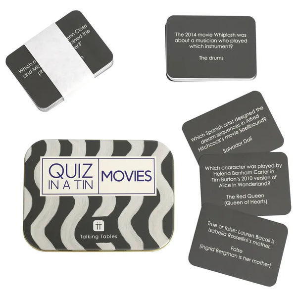 QUIZ IN A TIN -MOVIES