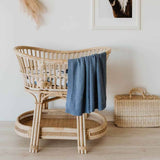 KNIT BABY BLANKET - RIVER