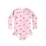 GIRLS SWIMSUIT - CHERRY BLOOM