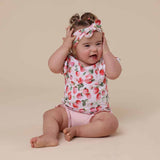 STRAWBERRY ORGANIC FRILL TEE