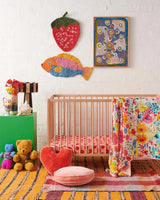 QUILTED COT BEDSPREAD - FIELD OF DREAMS